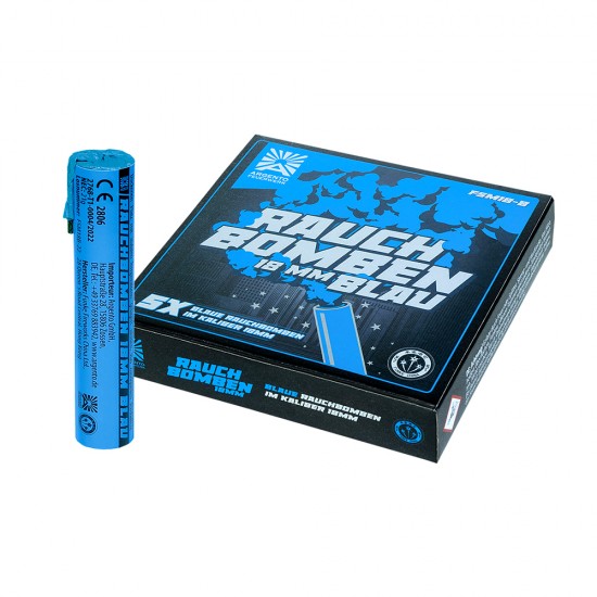 Rauchbomben 18mm Blau