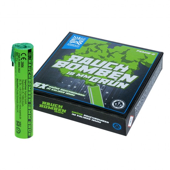 Rauchbomben 18mm Grün