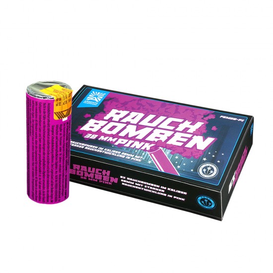 Rauchbombe 38mm Pink