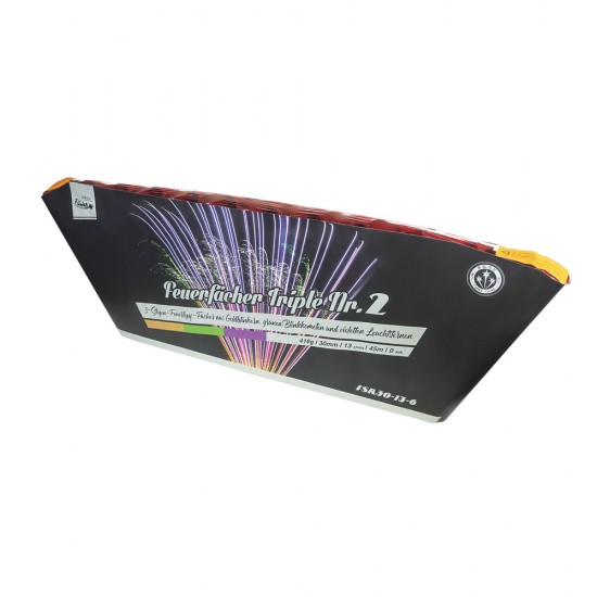 Feuerfächer Triple Nr. 2