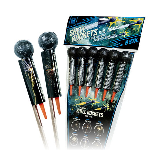Shellrockets Cal. 38 mm