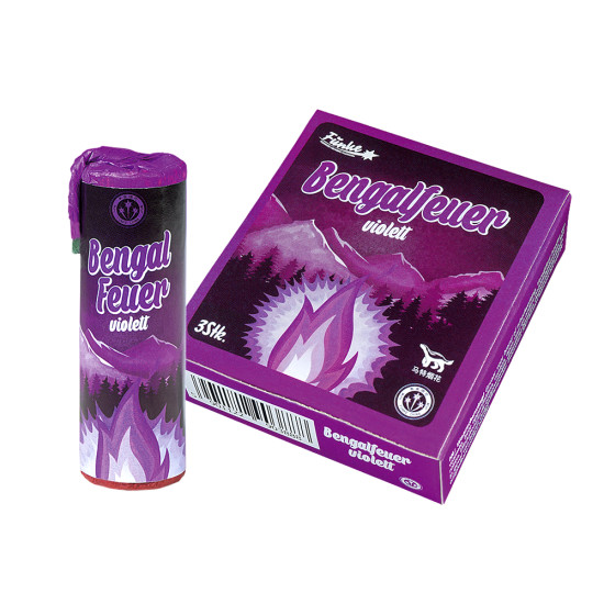 Bengalfeuer Violett